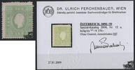 Österreich Österreich - Nr. 12 a (*) 3 Kreuzer 1858/59 o.G. dezentriertes SS! -