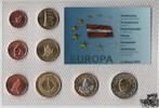 Liechtenstein Euro KMS - Probe - Lettland 2014 - Prestige Specimen Set -