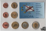 Grossbritannien 0,01-2 Euro KMS - Probe - Jersey 2006, Prestige Specimen Set -