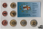 Grossbritannien 0,01-2 Euro KMS - Probe - Guernsey 2007, Prestige Specimen Set -