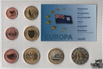 Grossbritannien 0,01-2 Euro KMS - Probe - Anguilla 2009, Prestige Specimen Set -