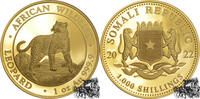 1000 Shillings 2022 - Somalia, Leopard PP