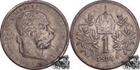 1 Krone 1894  1 Krone 1894 - Österreich, Probe Blei vz.