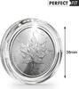 Münzkapseln für 1 oz. Maple Leaf Silber (38,00 mm) - 10er Packung -
