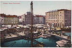 Italien Ansichtskarte - Italien - Triest, Piazza Ponterosso -