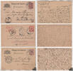 Österreich 3 Korrespondenz-Karten- Baronin Lotte von Horn, Bayern 1883/1905 -