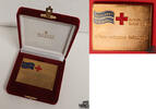 Österreich Griechenland Rotes Kreuz Plakette 1877-2007 -