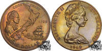 Neuseeland 1 Dollar 1 Dollar 1969 - Neuseeland, 200 Jahre -