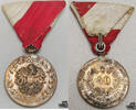 Österreich 1. Republik 1922 - Verdienstmedaille 40 Jahre Feuerwehr- u. Rettungswesen -