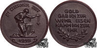  1916 FE Medaille 1916 - Gold gab ich f&uuml;r Eisen, Die Eiserne Zeit  23.12 US$  +  63.59 US$ shipping