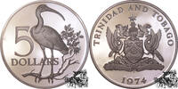 Trinidad und Tobago 5 Dollar 1974 5 dollar 1974 - Trinidad & Tobago PP 100.96 US$  +  63.59 US$ shipping