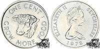 Seychellen 1 Cent 1972 1 Cent 1972 - Crow more food - FAO stplfr. 25.75 元  ＋  126.40 元 运费