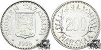  200 Markkaa 1956 - 20 Markkaa 1956 - Kursm&uuml;nze f.stplfr. 112.04 元  ＋  126.40 元 运费