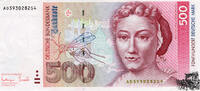   500 Mark 1993 - Deutschland  3,511.01 元  ＋  126.40 元 运费