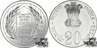 Indien 20 Rupie 1973 20 Rupees 1973 - Grow more food, F.A.O. stplfr. 413.28 元  ＋  126.40 元 运费
