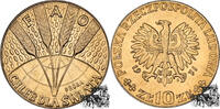 Polen 10 Zloty 1971 10 Zloty 1971 - &Auml;hren u. die Welt, FAO - Probe stplfr. 97.53 元  ＋  126.40 元 运费