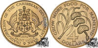  4 Dollar 1970 - 4 Dollar 1970 - Einweihung der Caribbean Development Ba... 429.12 元  ＋  126.40 元 运费