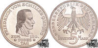 Deutschland 5 Mark 5 Mark 1955 F - Schiller -