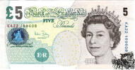 5 Pfund 2004 - Grossbritannien - bankfrisch -
