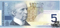 5 Dollar 2001 - Canada - bankfrisch -