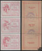 Österreich Weigetschlag, OÖ - Notgeld 1920 Glanzpapier in perforierten Streifen -
