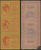 Österreich Weigetschlag, OÖ - Notgeld 1920 Glanzpapier in perforierten Streifen -