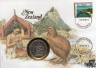 Neuseeland 50 Cent Numisbrief Neuseeland 1987 - Kiwi -