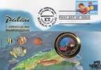Palau 1 Dollar Numisbrief Palau 1995 - 1. Jahrestag der Unabhängigkeit -