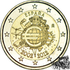 Spanien 2 Euro 2 Euro 2012 - 10 Jahre Euro -