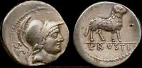 Roman Republic Denar moneyer Lucius Rustius -