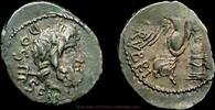 Roman Republic Quinarius moneyer Lucius Rubrius Dossenus -