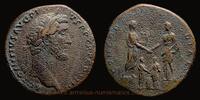 Roman Empire Sestertius Antoninus Pius, Rome mint, Sestertius, RIC 601. -