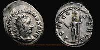 Roman Empire Antoninianus 254-255 AD., Gallienus, Rome mint, Antoninianus, RIC 143. -