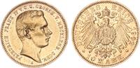 Mecklenburg-Schwerin 10 Mark 1901 Friedrich Franz IV. 1897-1918 -