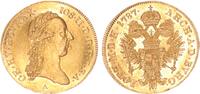 Dukat 1787 Wien  Römisch Deutsches Reich, Österreich Joseph II. 1765-1790 vz-st