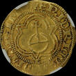GERMANY 1GG (1440-93) Frederick III NORDLINGEN NGC XF 45