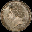 Great Britain Crown 1821 George IV Secundo MS64