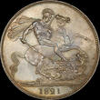 Great Britain Crown 1821 George IV Secundo MS64