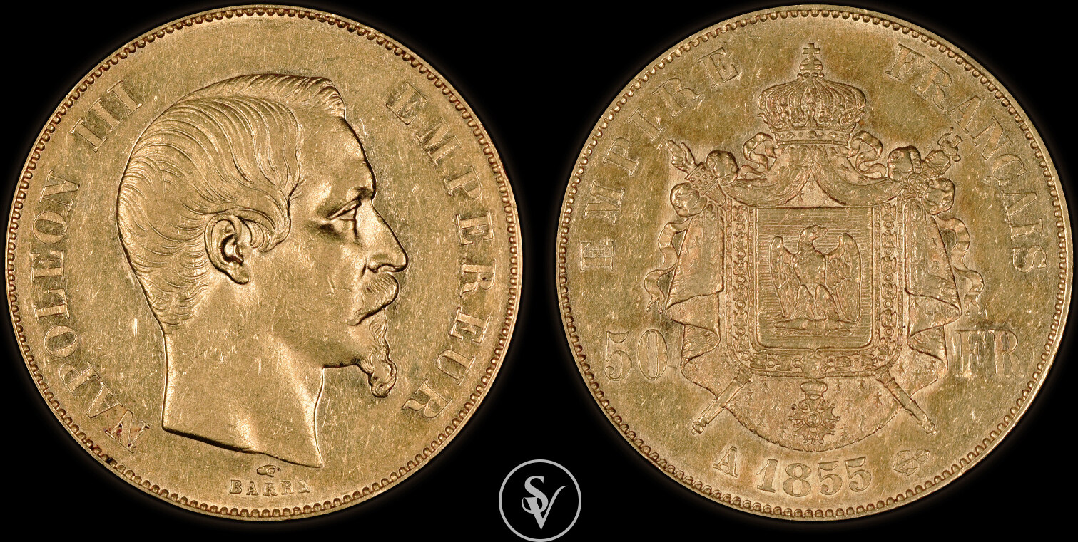 Монета Империал Наполеона 3