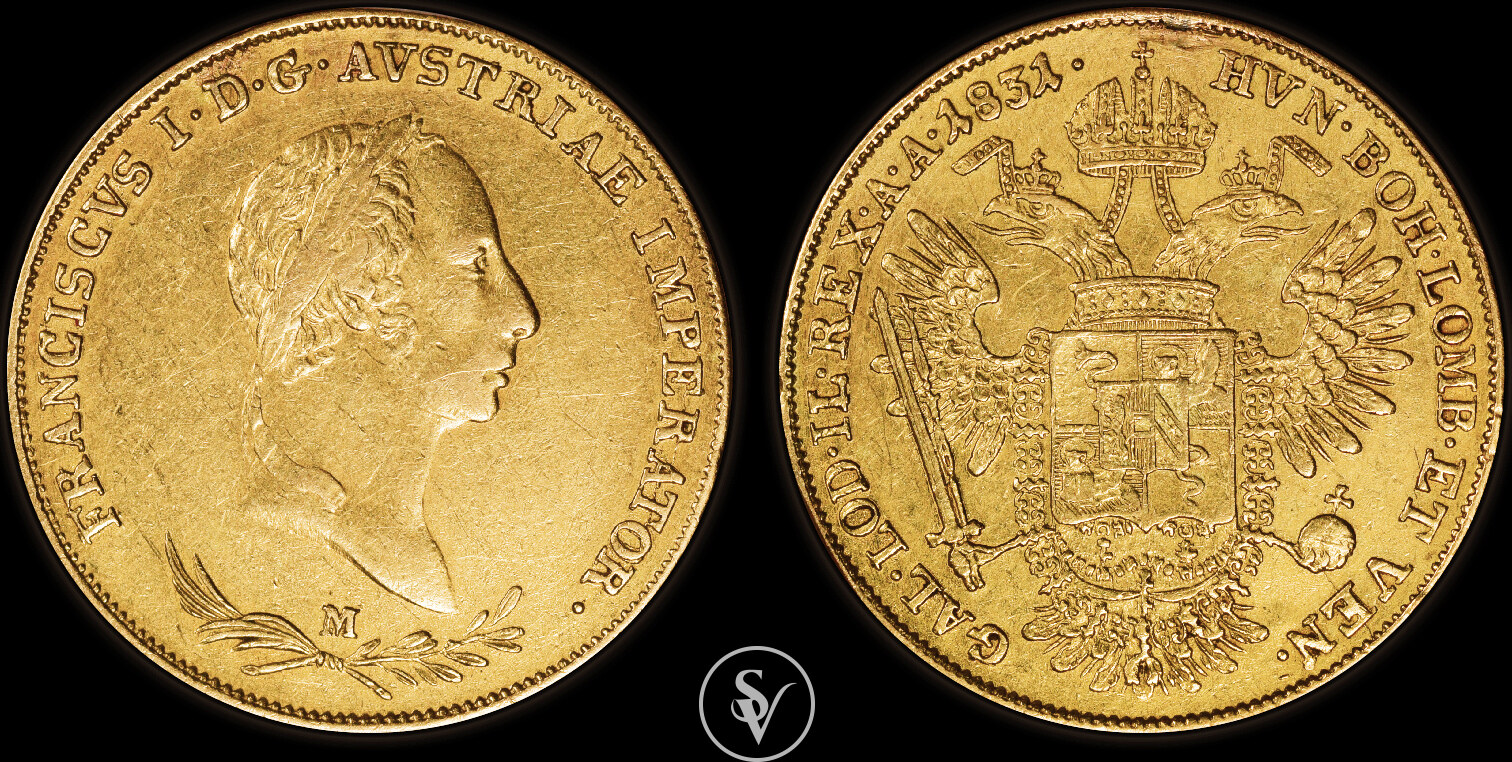 Italian States Sovrano 1831 FRANCIS | MA-Shops