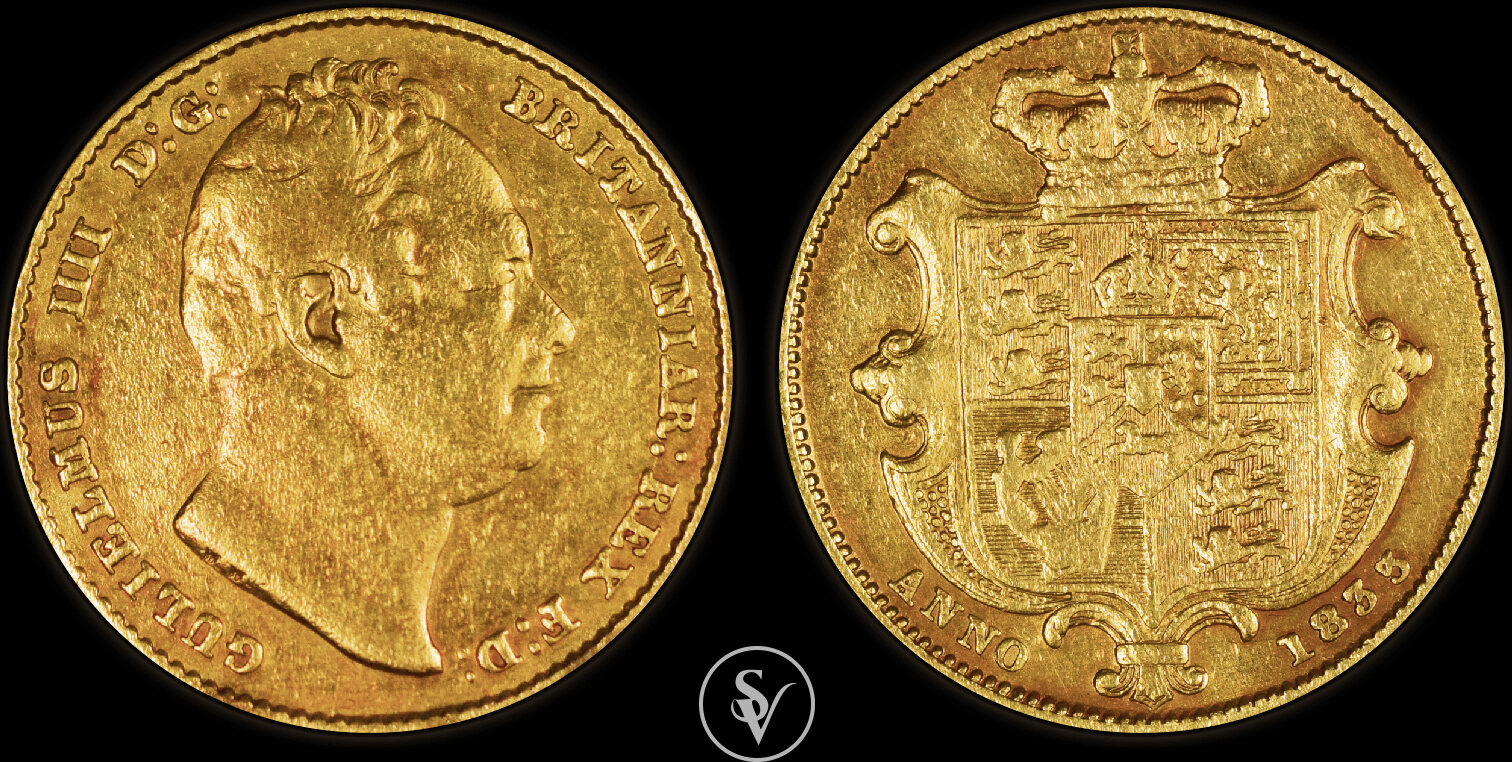 Great Britain 1 sovereign 1835 William IV | MA-Shops