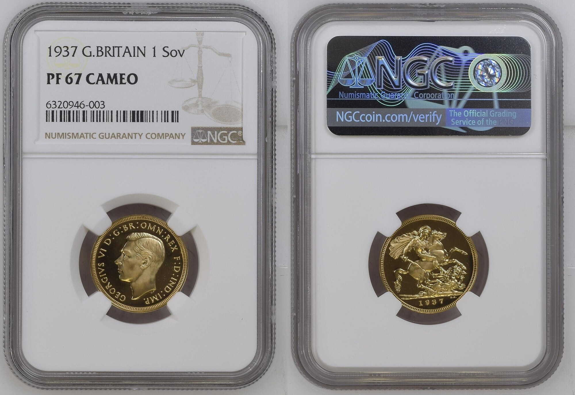NGC PF67 スコットランド 1937 エドワード8 Brassファンタジー