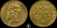ROMANIA 20 Lei Carol I -