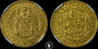CZECHOSLOVAKIA DUCAT Czech lion -