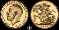 sovereign 1923 South Africa George V PR64 PCGS