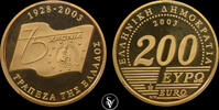 Greece &euro; 200 2003 75 years bank of Greece PR69DCAM PCGS 20,234.80 元  ＋  337.25 元 运费