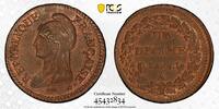 FRANCE Décime France -Décime AN7/5 A - PCGS MS 63 -