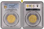 France - Charles X - Ecu d'or 1590 Paris - PCGS MS61 -