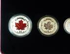 Kanada, Canada 1 Dollar - 5 Dollars 2015 Maple Leaf Set - Fractional Set BU im Etui mit Zertifikat und Umverpackung