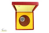 Deutschland, DDR 1989 Porzellan-Medaille, 40. Jahrestag der DDR, im original Etui mit Einlage EF